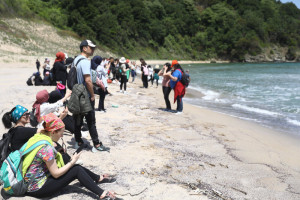 Yeşille Mavinin Buluştuğu 10 Kilometrelik Parkuru Yürüdük
